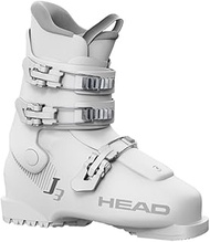 HEAD J 3 Junior Ski Boot, Color: White/Gray, Size: 235 (603547-235)