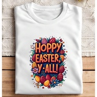 Hoppy Easter Y'all Shirt, Easter Day Gift, Easter Vibes Shirts, Family Easter Party Tees, Hello Spri