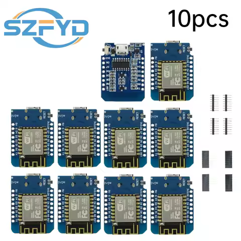 1-20pcs ESP8266 D1 Mini-Mini NodeMcu 4M Bytes Lua WIFI Internet Of Things Development Board Based Fo