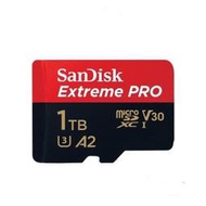 【SanDisk】Extreme PRO 1TB A2 micro SDXC U3 UHS-I 記憶卡 (公司貨)