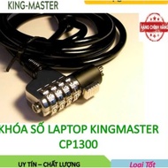 Dây khóa máy laptop kingmaster CP1300 dài 1m8 màu đen( khóa mã 4 số)