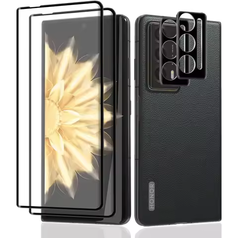 3D Curved Tempered Glass For Honor Magic V2 Vs V MagicV Magicvs Magicv2 Screen Protector Full Cover 