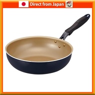 Doshisha Evercook Deep Frying Pan 28cm, Gas＆IH Compatible, Non-Stick Frying Pan, PFOA and PFOS Free