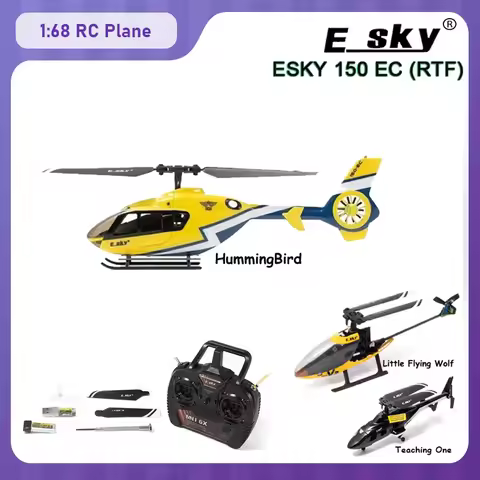 New Esky 150ec RC Airplane 1:68 4 Channel 6 Axis Mini RC Helicopter 2.4G RC EC135 Airplane Model Alt