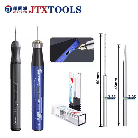 JTX SK-1 Alloy Screw Extractor Drill Bit Precision Tool for Mobile Phone PCB Motherboard Removal Rep