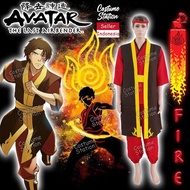 Kostum Prince Zuko Avatar The Last Airbender / Costume Fire Bender Dewasa
