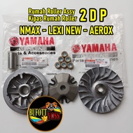 ROLLER ASSY HOUSING YAMAHA NMAX AEROX LECI ROLLER ASSY HOUSING 2DP FAN 2DP FAN ROLLER HOUSING NMAX