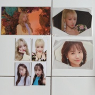 IZ*ONE BLOOM*IZ Yuri Photocard AR card/ Postcard I WAS I AM I WILL IZONE BLOOMIZ/