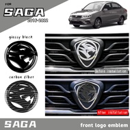Vemart proton saga new vvt premium 2016-2024 car logo emblem frame accessories saga baru mc2