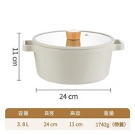 Neoflam - fika系列 24cm 汤鍋 - 3.8L容量 附鍋蓋 電磁爐與瓦斯爐專用