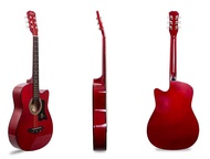 Davis Acoustic Guitar Package with Stand and Freebies