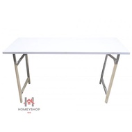 โต๊ะประชุม โต๊ะพับ 75x150x75 ซม. โต๊ะหน้าไม้ โต๊ะอเนกประสงค์ โต๊ะพับอเนกประสงค์ โต๊ะสำนักงาน โต๊ะจัดปาร์ตี้ hs hs99