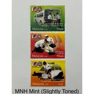 Malaysia 100th Anniversary St. John Ambulance 2008 - Complete 3v MNH Mint Stamp