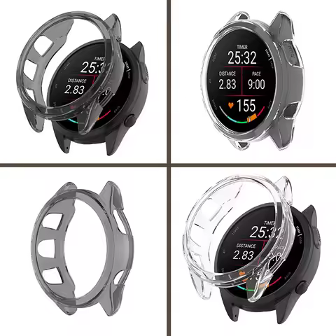 TPU Cover for Garmin Forerunner 165 Case Protector Shell for Garmin 165 Music All-around Bumper Prot