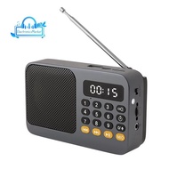 Old Fm Radio Mini Fm Radio Small Emergency Recargable Ham  Sound Box Mini Vintage Music Speaker Mp3 