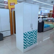 lemari besi informa lemari baju 2 pintu lemari pakaian tiffany