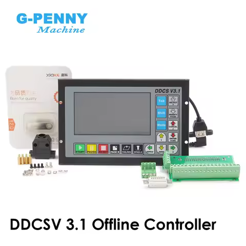 New Arrival! DDCSV3.1 Standalone Motion Controller Offline Controller Support 3 axis/4 axis USB CNC 