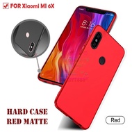 Case Xiaomi Mi 6x Hard Slim Red Mate Anti Fingerprint Hybrid Case Baby Skin Xiaomi Mi 6x Baby Soft X
