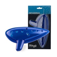 Kèn Ocarina Stagg bằng nhựa màu xanh Chính Hãng OCAPL-BL
