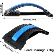 WLLHYF Adjustable Back Stretcher, Lumbar Back Cracker 4 Level Multi Level Back Cracker Board Back Su