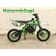 MOTOR MINI TRAIL LENKA MC 58 - MESIN 2 TAK 50 CC - MAINAN MOTOR CROSS ANAK