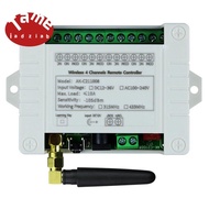 Wireless 4CH Remote Controller LED Light Switch Relay Output Radio RF Remote Control 433MHz Receiver