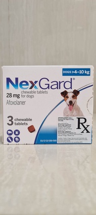 NEXGARD TABLET 4-10 KILOGRAMS 1 BOX(3 TABLET)