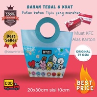 Unique BT21 Birthday Souvenir Bag BT 21 Goodie Bag Birthday bt21 round handle