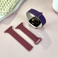 Suitable Strap iWatch10/11/Ultra3/SE3 Second Generation Three Beads Small Waist Silicone Magnetic St