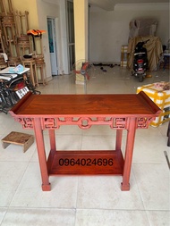 bàn 1m10x48 cao 80 gỗ lim Nam phi