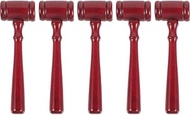 ibasenice Judge Mallet Courtroom Gavel 20 Pcs Child Christmas Auction Hammer Bamboo Court Gavel Mini