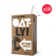 OATLY! - 原箱 OATLY朱古力燕麥飲品 原箱 (18x250ml) #啡色包裝 OAT DRINK CHOCOLATE#原裝行貨#燕麥奶 #健康 #瑞典