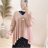 DALYNA BLOUSE MADE FROM CERUTY BABY DOLL MATERIAL LATEST TEENAGE BLOUSE / WOMEN'S BLOUSE LATEST BLOU