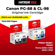 CANON PG-88 PG 88 PG88 BLACK CL-98 CL 98 CL98 COLOR INK CARTRIDGE
