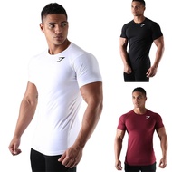 Gym Shark Stringer T Shirt Top Men Gymshark Bodybuilding Slim Cut Fitness Male