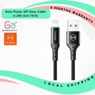 MCDODO Phone Cable CA-7410 Auto Power Off Fast Charging Data Transfer 1.2 Meter Current Max 5V 3A