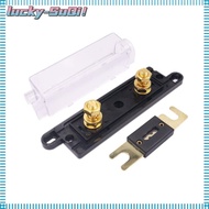LUCKY-SUQI Fusible Link, Bolt-on 50A/80A/100A/250A/300A Fuse Holder, Universal Transparent ANL Car Fuse Box