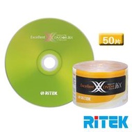 RITEK錸德 16X DVD+R 4.7GB X版/50片裸裝