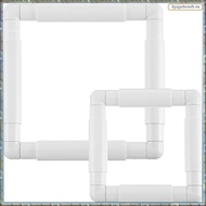 2Pc   Frame Square Embroidery Hoops Q Snaps for   Quilting Frame Sewing Hoop, 6X6 Inch,8X8 Inch