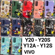 CASE Model VIVO Y20-Y20S-Y12A-Y12A Velvet Cartoon Pattern
