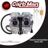 Karburator Kembar Sesuai Untuk Honda Rebel CA250 CMX250 CB125T CD125 CMC 250 PD26JS 26mm Twin Carbur