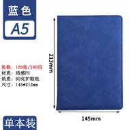 Simple Buckle Notepad Magnetic Buckle Horizontal Line Notebook a5 Notebook Business Office Meeting N