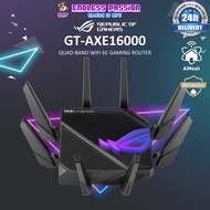 ASUS ROG Rapture  GT AXE16000 Pro Tri-Band WiFi 6E Gaming Router  - 6 GHz band, dual 10G ports, 2.5G