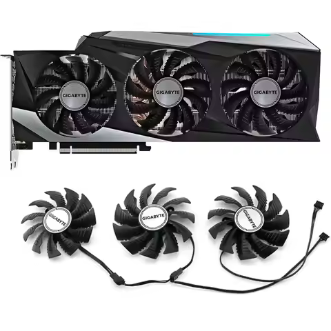 PLA09215S12H T129215BU RTX 3080 GAMING OC GPU FAN，For GIGABYTE RTX 3070TI、RTX 3080、3080TI、3090 GAMIN