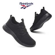 Reebok รองเท้ากีฬาสำหรับผู้ชาย Breathable Mens Flyknit Sports Shoes for All - Season Wear