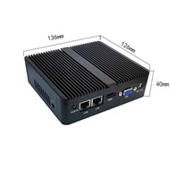 J4125 Soft Router J1900 N2830 Mini Computer Dual Gigabit Dual Network Port Small Host All-in-One Mac