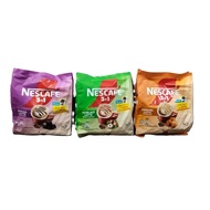 NESCAFE 3IN1 LATTE INSTANT COFFEE - MOCHA/CARAMEL/HAZELNUT 23GX15'S/BAG