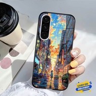 Glass HP Casing For SAMSUNG A36 & A56 - HP Case [ RK149 ] rumahkesing