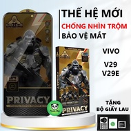 Vivo V29 / V29E anti-peeping tempered glass, full screen, Screen protector - Panda