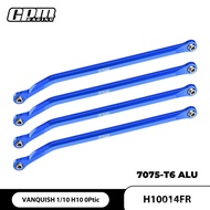 VANQUISH 1/10 H10 OPTIC Aluminum Alloy 7075-T6 High Through Lower Link Set